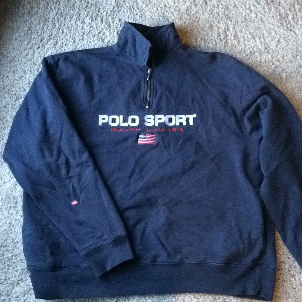 Polo Sport Ralph Lauren. Pullover 1/4 zip. Large